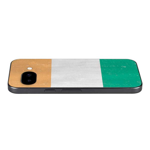 Ivory Coast Flag Distressed Google Pixel 9a Skin